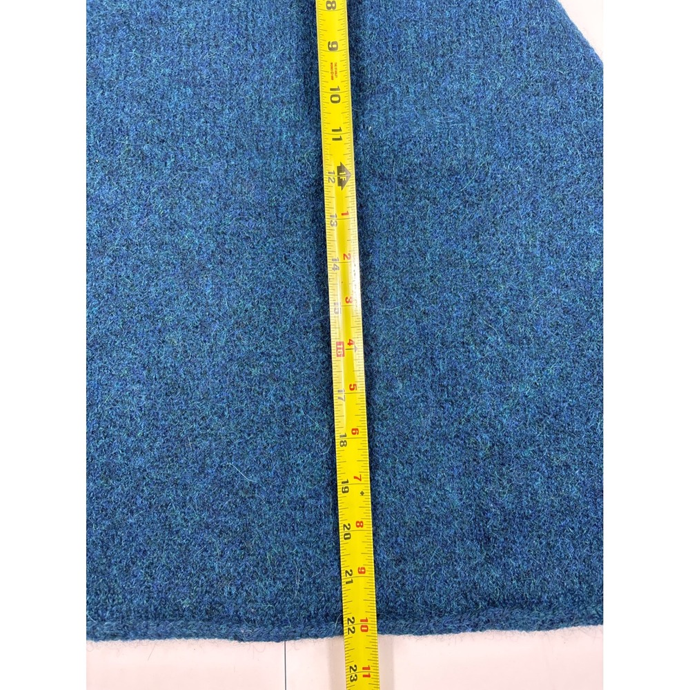 Peruvian Connection 93% Alpaca Ocean Tillamook Capelet Teal‎ L/XL NWT - Picture 4 of 8